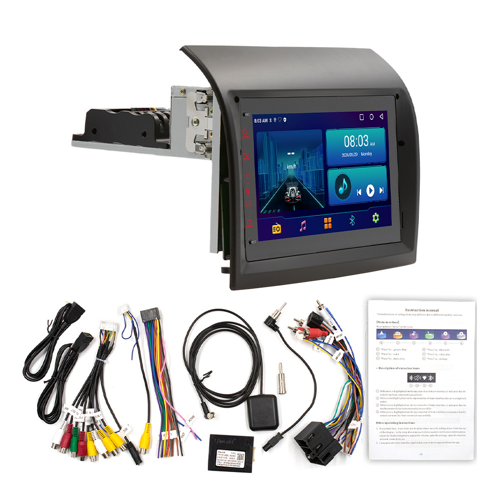 Aplicable a 07 ~ 15 tipos de Fiat Ducato Android GPS de navegación carplay pantalla de control central todo en uno