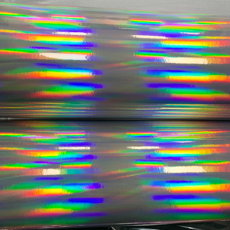 Etiquetas engomadas coloridas del cuerpo del coche del laser del espray de la impresión etiquetas engomadas de la película del laser del espray