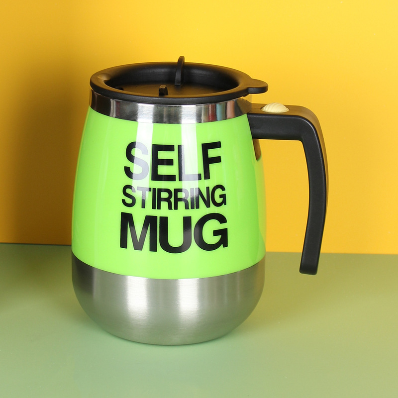 源工場現物卸売り全自動攪拌カップステンレス怠け者カップルカップ携帯コーヒーカップ牛乳カップ|undefined