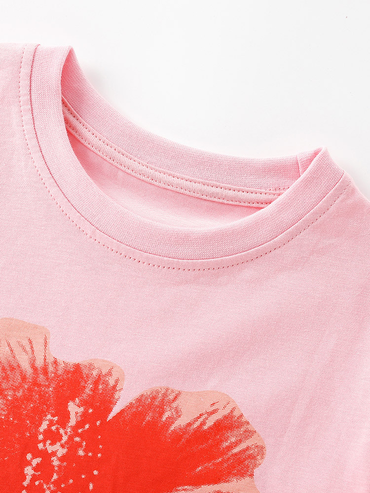 Malwee transfronterizo nuevo traje de moda de niñas encantador impresión de niñas europeas y americanas ropa de hogar de niños dos conjuntos