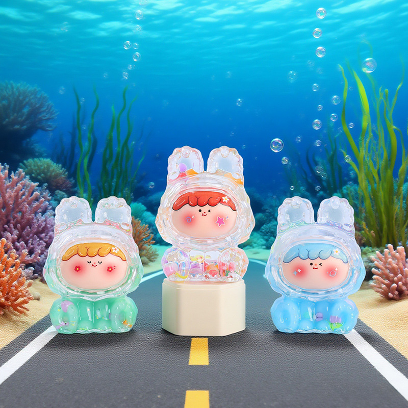 大きな天使の顔が変わる流砂シリーズブラインドボックスかわいい漫画かわいい装飾品車の装飾ギフト工場直販|undefined