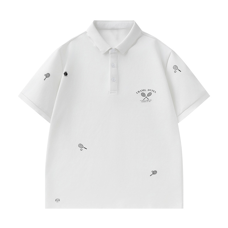 Polo de manga corta verano para hombres nueva tendencia hermosa camiseta casual de media manga para hombres más ropa de hombre de talla grande suelta