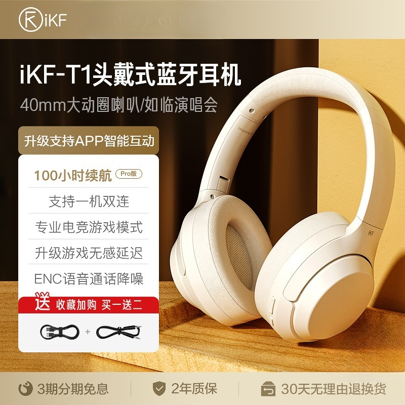 Extra-long headphones, T1, bluetooth