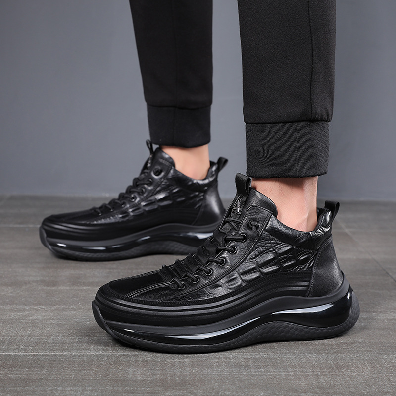 블랙 싱글 슈즈