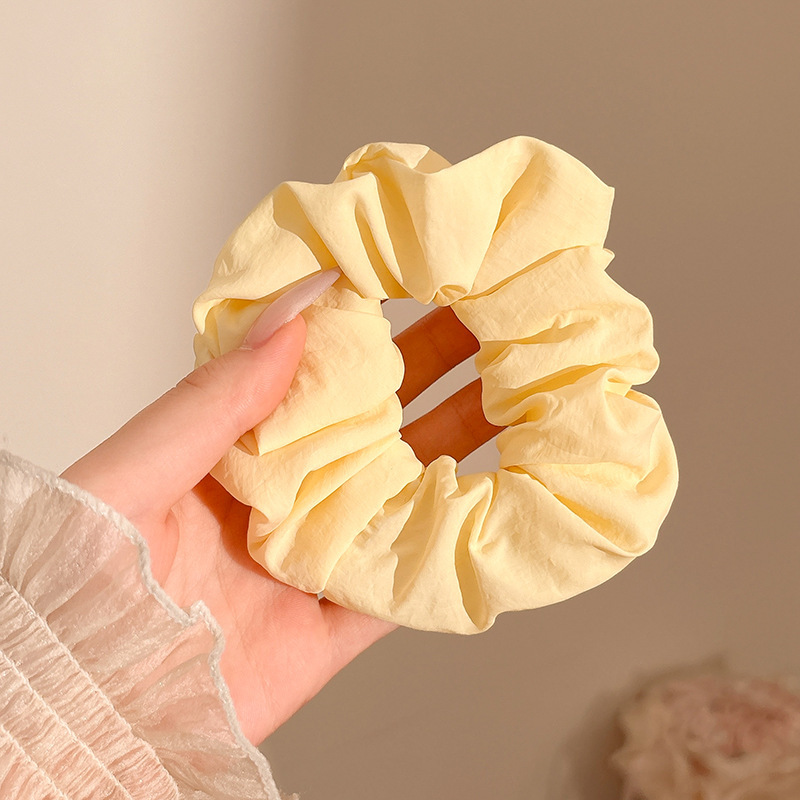 清新花边小肠圈扎头发女发圈新款波点头绳头饰皮套发饰马尾丸子头|undefined