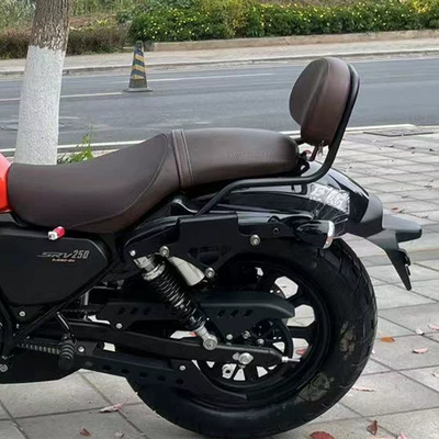 Motorcycle tail Flash 150/250/350 Motorcycle New - flash-250-new-rear-backrest-brown-cushion