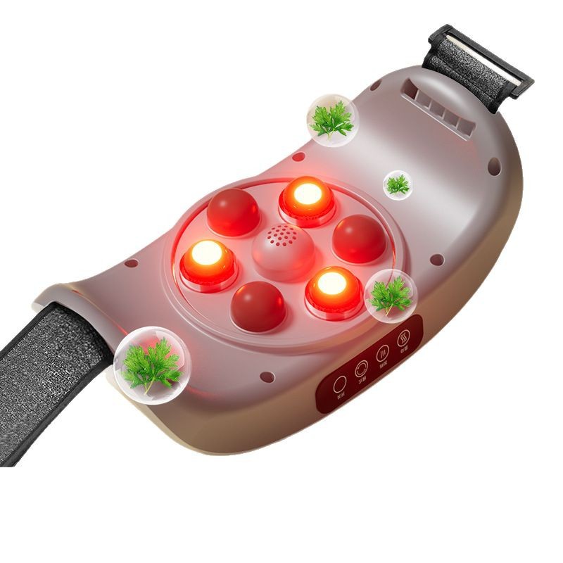Cross-border Household Electric Abdominal Massager Hot Compress Waist and Belly Rubbing Abdominal Massager