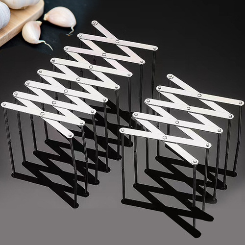 Adjustable Rack Creative Kitchen Gadget Home Use Dish Rack Stainless Steel Steamer Outdoor Hot Pot Tea Brewing & BBQ Grill