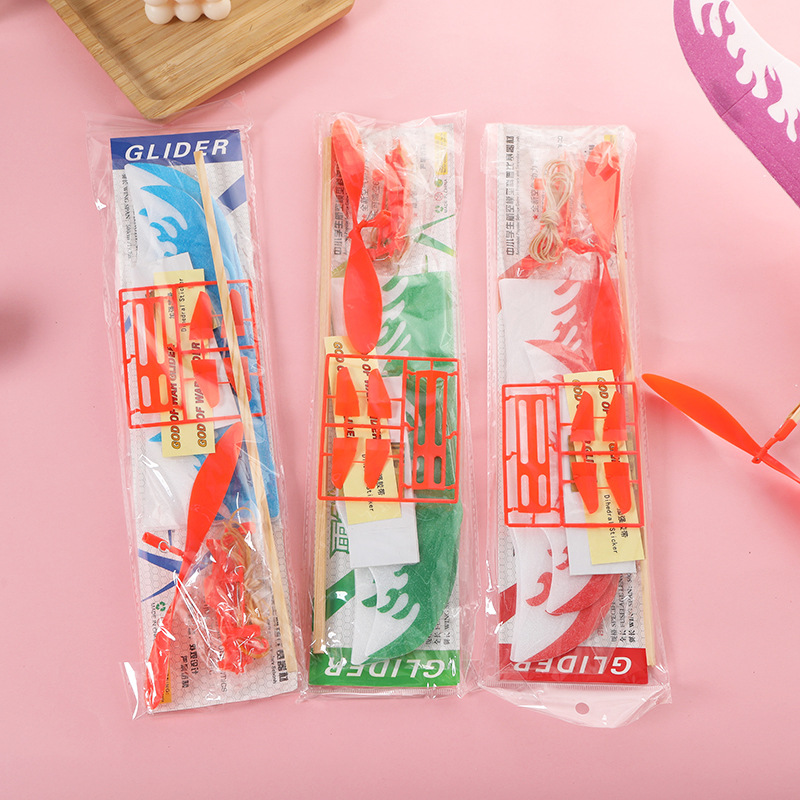 Directo de fábrica banda de goma modelo de avión de potencia ala única Thor mano lanzando espuma planeador modelo de avión competencia al por mayor