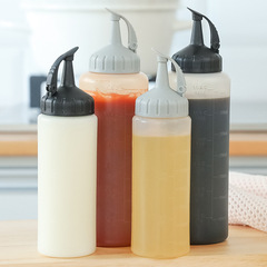 Squeeze sauce bottle, decorated mouth, squeeze bottle, tomato sauce jam, salad dressing, oyster sauce squeeze bottle, household squeeze bottle, oil pot, sauce bottle
