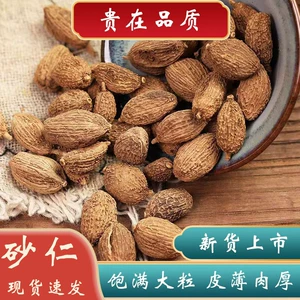 [砂仁中药材500克新货毛砂仁壳砂仁春砂仁饱满大粒砂仁干果砂仁香]