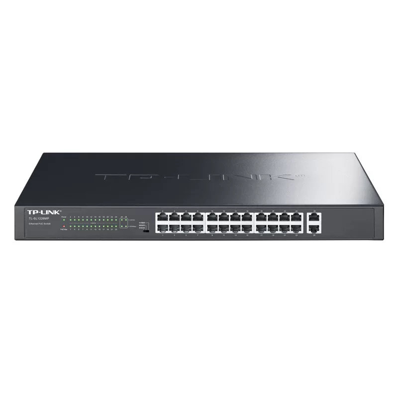 TP-Link TL-SL1226MP Gigabit UNIA Ethernet POE переключатель