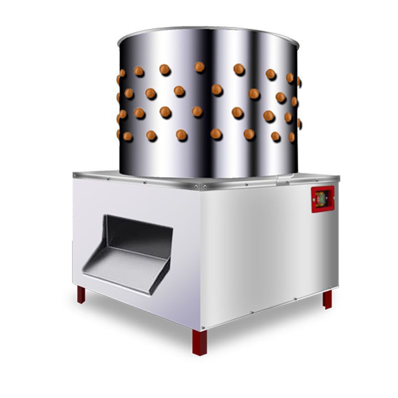 Nuevo tipo de depilación de aves de corral comercial de eliminación de cabellos de caparazón máquina de depilación automática máquina de depilación de acero inoxidable