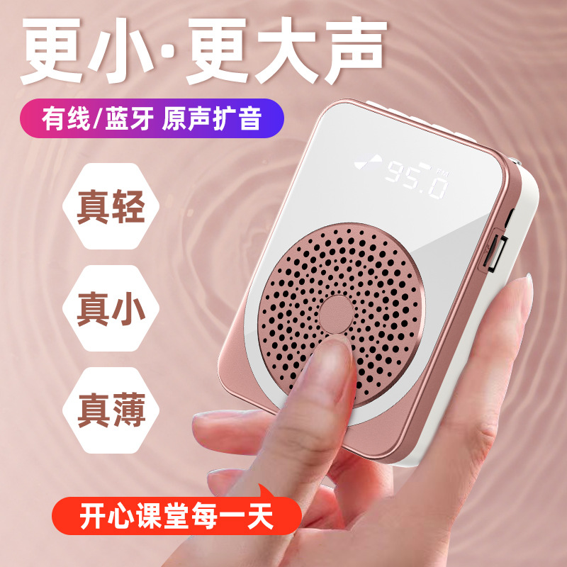 2023 New Mirror Bee Loudspeaker Teacher’s Special Multifunctional Loudspeaker Promotional Horn Loudspeaker