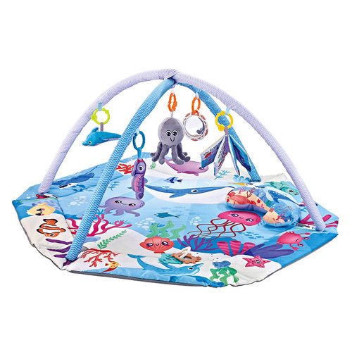Infant Ocean Ball Fence Fitness Frame 0-36 Months Baby Crawling Game Mat Cross-border Amazon Toys