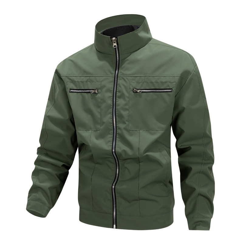 Men's Jacket Workwear Flight Suit Printed Top Cross-Border Sports Casual Soft Shell Windproof Outdoor Lightweight Men's Jacket Men's Jacket Workwear Flight Suit Printed Top Cross-Border Sports Casual Soft Shell Windproof Outdoor Lightweight Men's Jacket