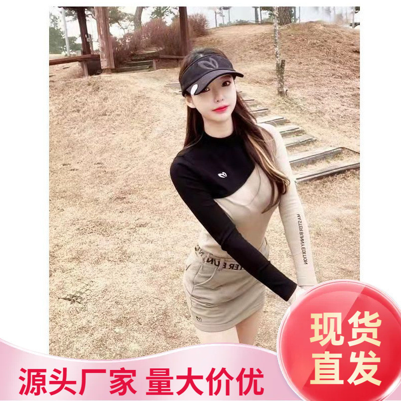 New Spring and Summer Golf Ladies Clothing Casual Fashion Sexy Top Badminton Tennis Long Sleeve T-Shirt