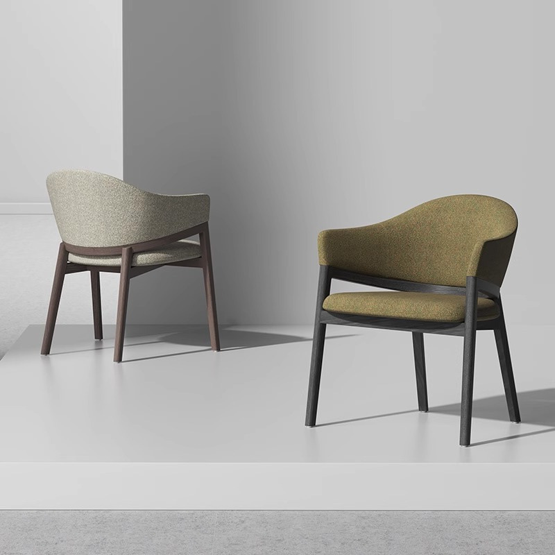 Silla de comedor de madera maciza S26 (a partir de dos)
