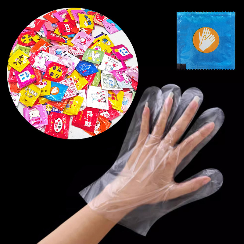 Disposable creative gloves