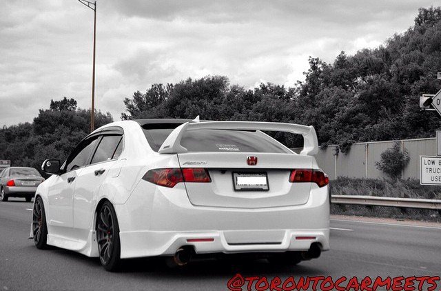 Suitable for 2008-2013 Honda Accord Abs Fd2 Spoiler Accord Car Trunk Lid Rear Spoiler