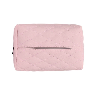 Leather Car Tissue Box Car — Car tissue box/set