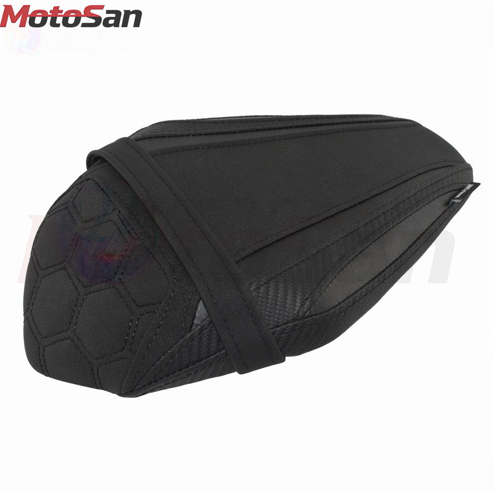 Suitable for Kawasaki ZX-10R ZX10RR 21-25, modified motorcycle with elevated front seat cushion and rear seat cover