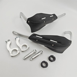 F19 motorcycle aluminum alloy hand guard cross-country modified car handle variable diameter windshield 22/28mm anti-fall bow guard