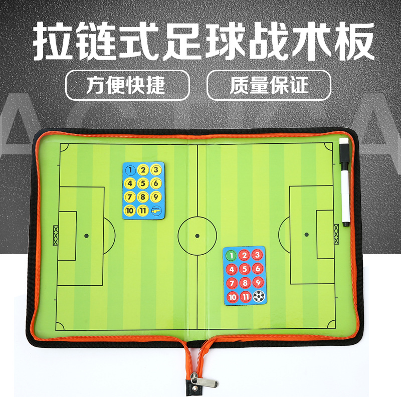 Football tactics board, coach board, 11-a-side football tactics board, zipper-type football tactics board manufacturer wholesale.