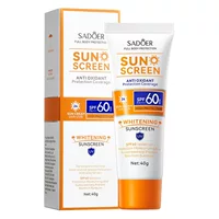 Полный английский SPF60 + солнцезащитный крем 40 г SADOER изоляция УФ солнцезащитный крем трансграничная Внешняя торговля Оптовая торговля