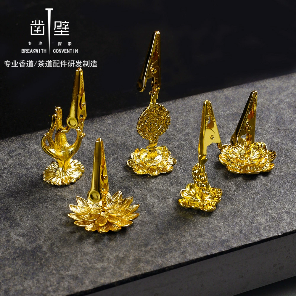 Ароматические аксессуары для аромата лотоса зажим для благовоний