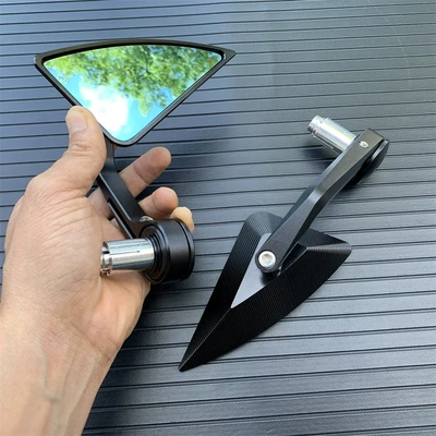 Motorcycle rearview mirror Rearview Mirror Blue