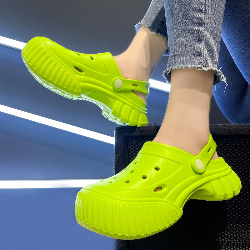 Anni di scarpe pop transfrontaliere Moda donna Capispalla personalizzati Pantofole Baotou Sandali tendenza strada estivi_voghion.com