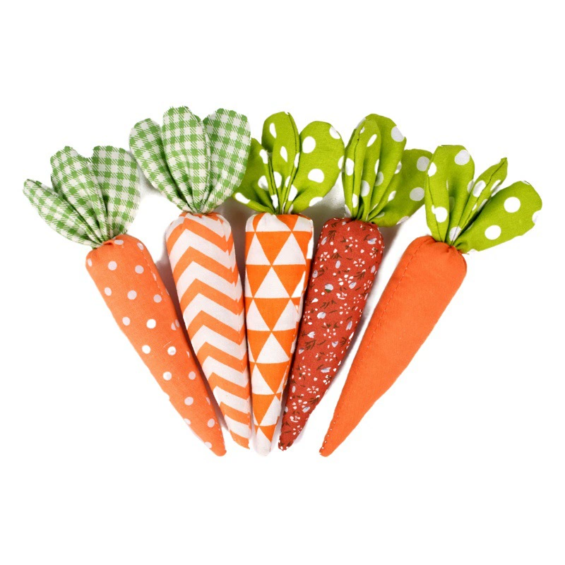 Пасха ткань морковь украшения трансграничные дома Пасхальный поднос украшения Амазонки горячая распродажа