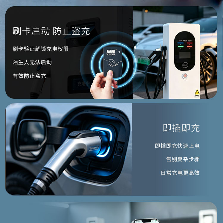 7Kw New Energy Electric Hybrid Car Household and Commercial Universal 32A Ac Charging Station for New Energy Vehicles Fast Charging