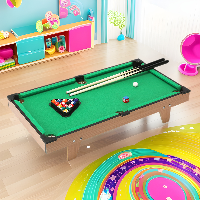 Children's Billiards Table, Large Family Interactive Board Game Toy for Boys Aged 3-12, Develops Intelligence and Cognitive Skills