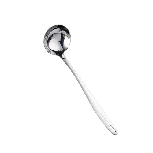 304 stainless steel colander household thickened long handle porridge spoon cooking hot pot restaurant spoon commercial kitchenware set