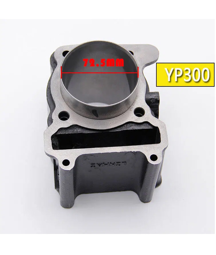 Suitable for Yamaha Yp300 Linhai 300 Atv Cylinder Kit, Linhai 172 Cylinder Kit, Cylinder Block Piston 72.5mm