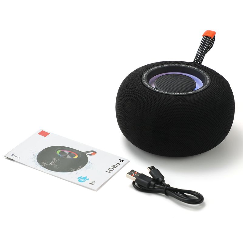 国境を越えて人気P pro 1円形bluetoothオーディオ屋外携帯スピーカーミニ家庭用カード携帯サブウーファ|undefined