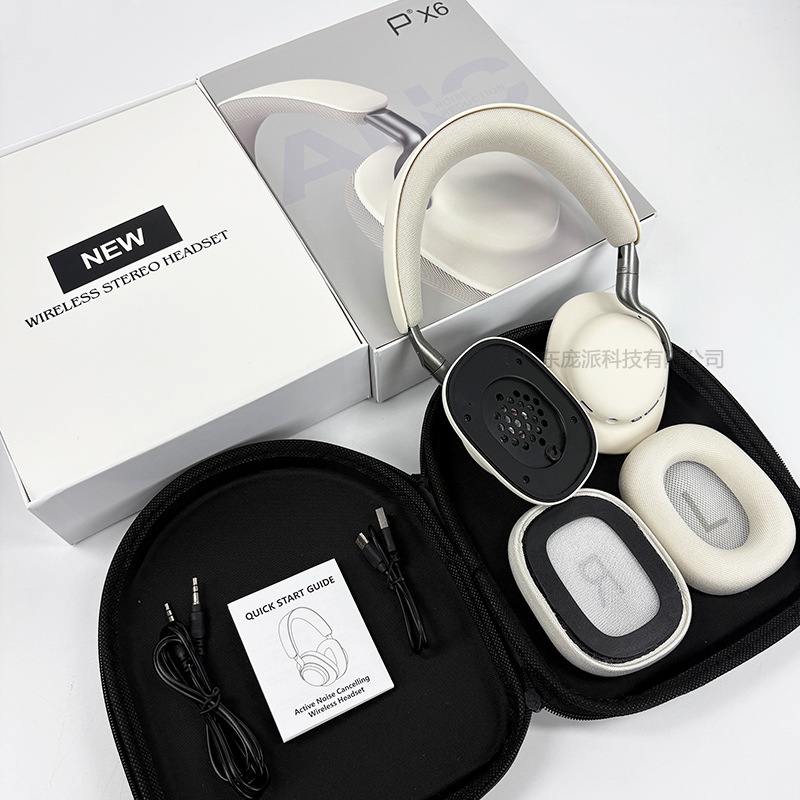 Nuevos auriculares inalámbricos Bluetooth de absorción transfronteriza ANC auriculares desmontables auriculares deportivos de reducción de ruido móvil general 6.0