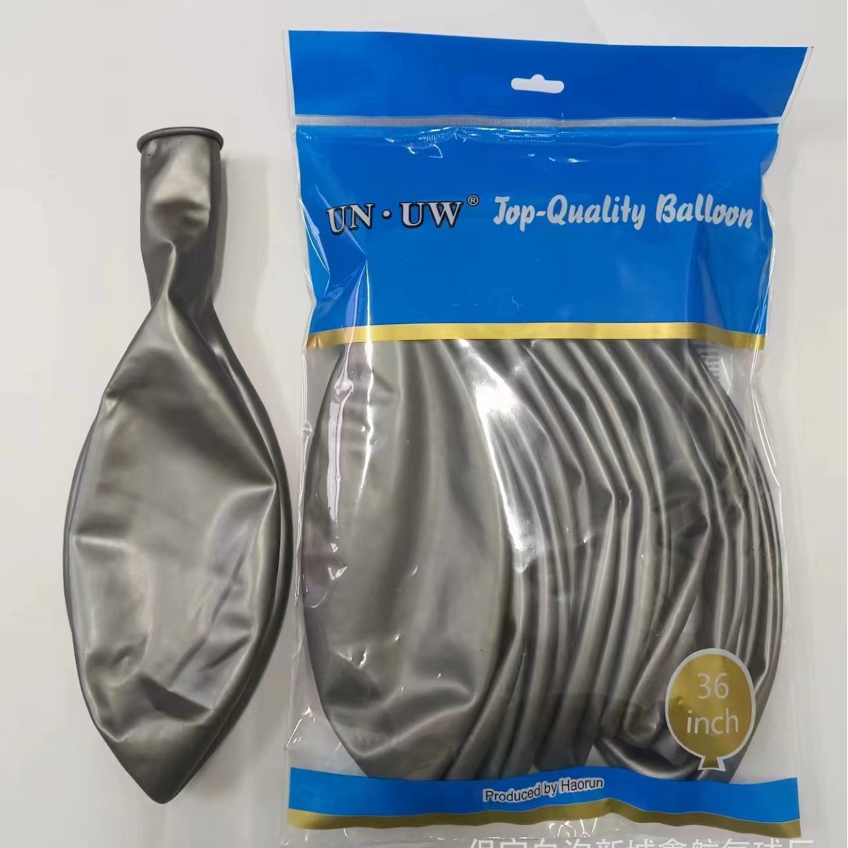 Идеальный круглый 36 дюймов 35 г перламутровое серебро (10 штук в упаковке) идеальный круглый