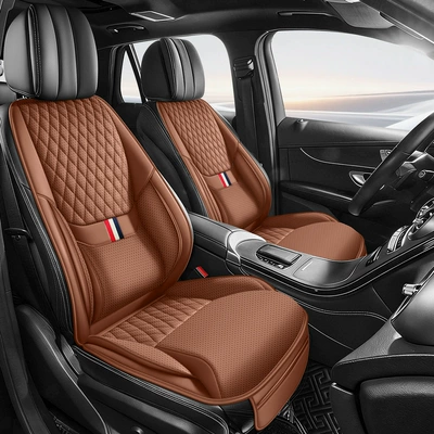 seat universal full-leather seat cover with Four Seasons Pad