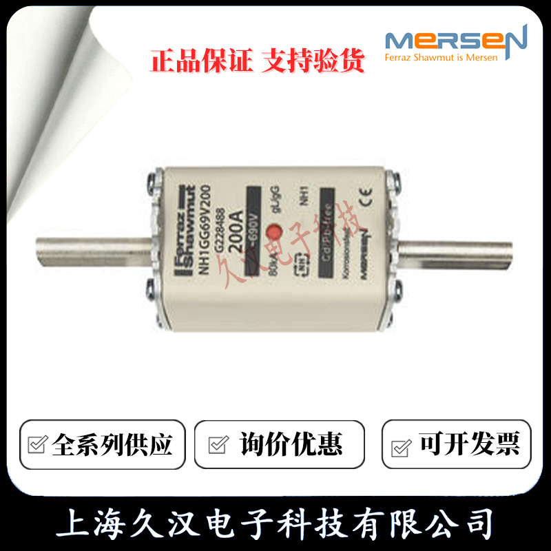 罗兰熔断器NH1GG69V200/G228488  NH1GG69V224/V233261