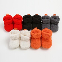 J 71477 Winter Baby Shoes Soft Sole Boots Ӥ����ů����Ь