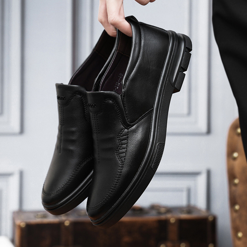 Black Formal Work Shoes, Leather Shoes, Men's Business Casual Shoes, Cross-Border Wholesale Men's Casual Shoes, Foreign Trade Work Shoes Black Formal Work Shoes, Leather Shoes, Men's Business Casual Shoes, Cross-Border Wholesale Men's Casual Shoes, Foreign Trade Work Shoes