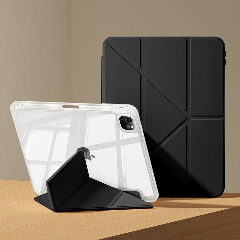 Подходит для защитного чехла iPad air6/5 новая 3+y складывающийся 11/10/9 защитный чехол Pro202 4 плоская панель с отделением под ручку