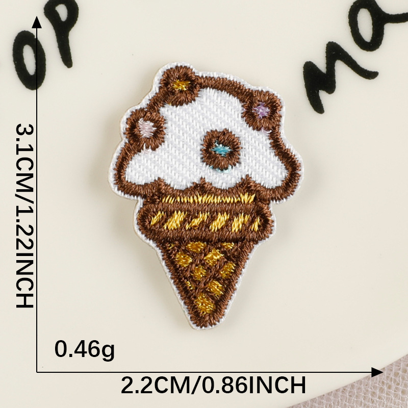 刺繍ラベル漫画子猫刺繍ステッカーアニメ自己粘着外国貿易パッチ衣類アクセサリーアクセサリーパッチ布ステッカー|undefined