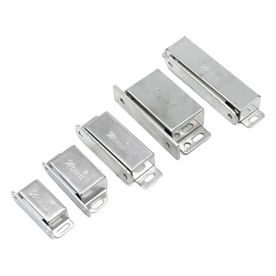 Huamen magnetic stainless steel magnetic large stainless steel magnetic clip stainless steel cabinet door magnetic touch wholesale