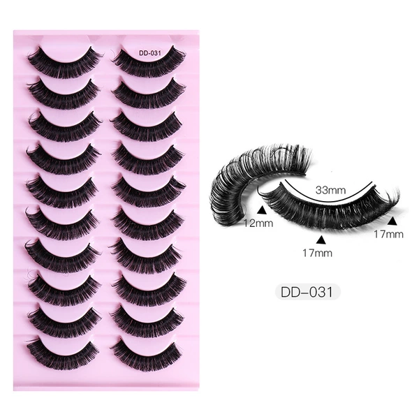 10 pairs of Russian big roll DD-031