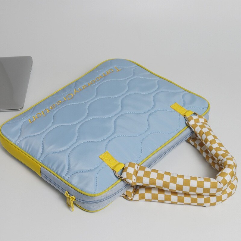 Computer Bag 16inch Women's Satchel Shoulder Notebook 15.6 Gaming Notebook Large Capacity with Charger Compartment Shockproof