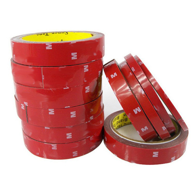 汽车用品双面胶宽1.0cm双面泡绵胶带汽车改装饰件粘贴M M胶带粘胶